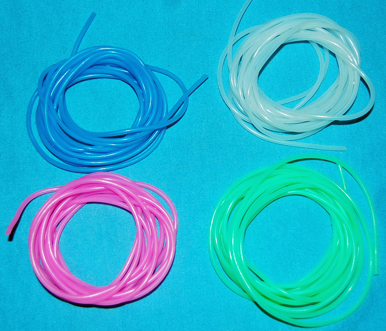 1/16" ID GLow In The Dark Tubing